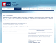 Tablet Screenshot of ces-sanjorge.com